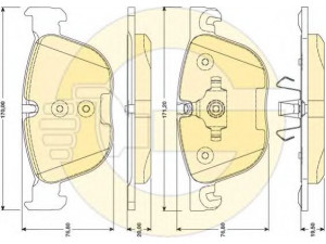 GIRLING 6117262 stabdžių trinkelių rinkinys, diskinis stabdys 
 Techninės priežiūros dalys -> Papildomas remontas
34114074370, 34116778403, 34116779293