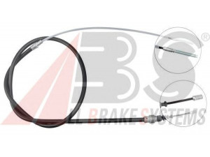 A.B.S. K12516 trosas, stovėjimo stabdys 
 Stabdžių sistema -> Valdymo svirtys/trosai
6K0 609 721F, 6K0.609.721E, 6K0.609.721E