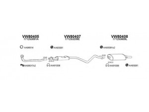 VENEPORTE 800241 išmetimo sistema 
 Išmetimo sistema -> Išmetimo sistema, visa