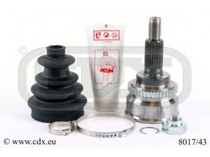 CDX 8017/43 jungčių komplektas, kardaninis velenas 
 Ratų pavara -> Sujungimai/komplektas
4410262J00, 4410262J20