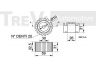 TREVI AUTOMOTIVE TD1245 kreipiantysis skriemulys, paskirstymo diržas 
 Diržinė pavara -> Paskirstymo diržas/komplektas -> Laisvasis/kreipiamasis skriemulys
M864049, M865078, MD865078, 4401489
