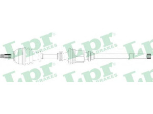 LPR DS38016 kardaninis velenas 
 Ratų pavara -> Kardaninis velenas
32724K, 327265, 3272JT, 3272JV