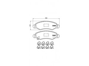 BREMBO P 79 015 stabdžių trinkelių rinkinys, diskinis stabdys 
 Techninės priežiūros dalys -> Papildomas remontas
1605976, 4704578, 4706748, 4706835