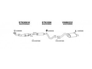 VENEPORTE 630099 išmetimo sistema 
 Išmetimo sistema -> Išmetimo sistema, visa
