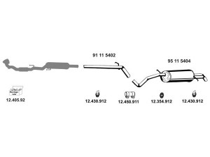 EBERSPÄCHER 12_057 išmetimo sistema 
 Išmetimo sistema -> Išmetimo sistema, visa
