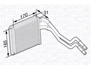 MAGNETI MARELLI 350218356000 šilumokaitis, salono šildymas 
 Šildymas / vėdinimas -> Šilumokaitis
1 573 046, 8V5118B539AA