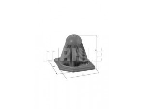KNECHT LX 1892 oro filtras 
 Techninės priežiūros dalys -> Techninės priežiūros intervalai
13 71 7 713 428, 13717713428