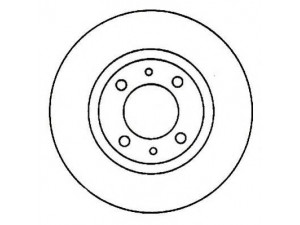 JURID 561298J stabdžių diskas 
 Dviratė transporto priemonės -> Stabdžių sistema -> Stabdžių diskai / priedai
4351216030, 4351216031, 4351216050
