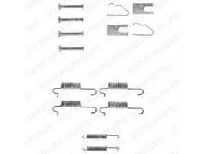 DELPHI LY1011 priedų komplektas, stabdžių trinkelės 
 Stabdžių sistema -> Būgninis stabdys -> Dalys/priedai