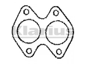 KLARIUS 410002 tarpiklis, išleidimo kolektorius
116343070000, 116343070000