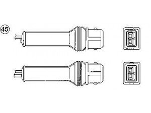 NGK 0280 lambda jutiklis 
 Variklis -> Variklio elektra
1628 A4, 1628 A4