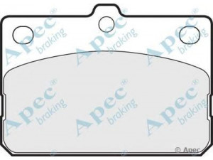 APEC braking PAD161 stabdžių trinkelių rinkinys, diskinis stabdys
0446512320, 0449112063, 0449112080