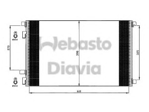 WEBASTO 82D0225541A kondensatorius, oro kondicionierius 
 Oro kondicionavimas -> Kondensatorius
8200115543