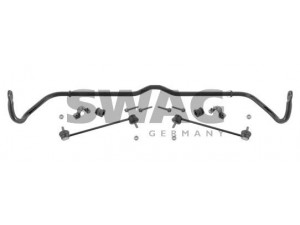 SWAG 30 93 7050 prikabinimo svirtis 
 Ašies montavimas/vairavimo mechanizmas/ratai -> Stabilizatorius/fiksatoriai -> Stabilizatorius
6Q0 411 305 AM, 6Q0 411 305 AM S1