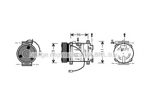 AVA QUALITY COOLING MZK133 kompresorius, oro kondicionierius 
 Oro kondicionavimas -> Kompresorius/dalys
SA11A1AA4PN