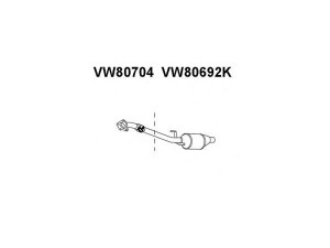 VENEPORTE VW80704 išleidimo kolektorius
2D0253091L
