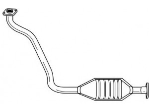 AKS DASIS SG40191 katalizatoriaus keitiklis