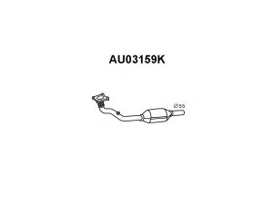 VENEPORTE AU03159K katalizatoriaus keitiklis
1J1253208D, 1J1253209NX