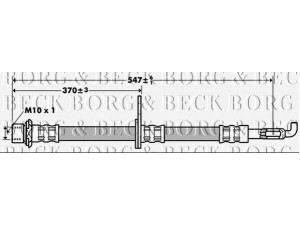 BORG & BECK BBH7387 stabdžių žarnelė 
 Stabdžių sistema -> Stabdžių žarnelės
9094702769, 9094702852
