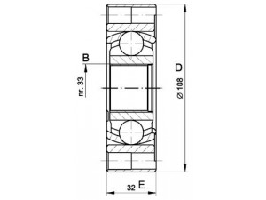 OPEN PARTS CVJ5418.20 jungčių komplektas, kardaninis velenas 
 Ratų pavara -> Sujungimai/komplektas
701407331A, 701498103, 701498103X