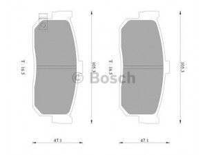 BOSCH 0 986 AB3 084 stabdžių trinkelių rinkinys, diskinis stabdys 
 Techninės priežiūros dalys -> Papildomas remontas
44060 31U92, 44060 7E690, AY060 NS031