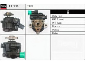 DELCO REMY DSP119 hidraulinis siurblys, vairo sistema 
 Vairavimas -> Vairo pavara/siurblys