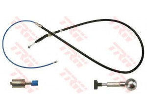 TRW GCH2602 trosas, stovėjimo stabdys 
 Stabdžių sistema -> Valdymo svirtys/trosai
6Q0609721C, 6Q0609721F, 6Q0609721C