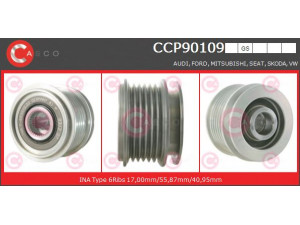 CASCO CCP90109GS skriemulys, kintamosios srovės generatorius
021903119G, 022903119A, 022903119C