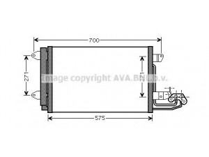 AVA QUALITY COOLING VWA5269 kondensatorius, oro kondicionierius