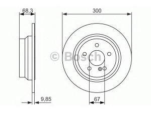 BOSCH 0 986 479 931 stabdžių diskas
211 423 07 12, A 211 423 07 12