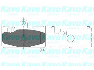 KAVO PARTS KBP-9073 stabdžių trinkelių rinkinys, diskinis stabdys 
 Techninės priežiūros dalys -> Papildomas remontas
0446650090, 0446650091, 0446650100