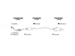 VENEPORTE 450219 išmetimo sistema 
 Išmetimo sistema -> Išmetimo sistema, visa