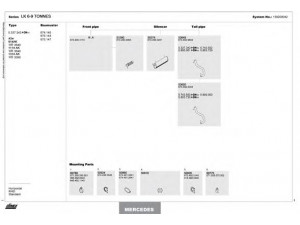 DINEX 150200042 išmetimo sistema 
 Išmetimo sistema -> Išmetimo sistema, visa