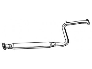 WALKER 22102 vidurinis duslintuvas 
 Išmetimo sistema -> Duslintuvas
3405943, 3960746, 3997677, KL0540300C