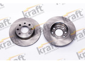 KRAFT AUTOMOTIVE 6041675 stabdžių diskas 
 Dviratė transporto priemonės -> Stabdžių sistema -> Stabdžių diskai / priedai
5 69 020, 9195981