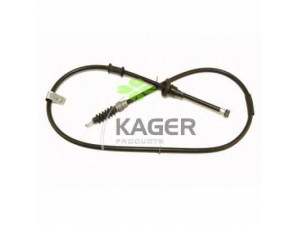 KAGER 19-1693 trosas, stovėjimo stabdys 
 Stabdžių sistema -> Valdymo svirtys/trosai
30850022