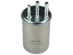 DELPHI HDF925 kuro filtras 
 Techninės priežiūros dalys -> Papildomas remontas
22400-08020, 66509-21001, 66509-21001DF