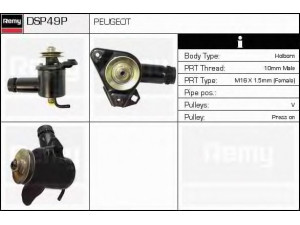 DELCO REMY DSP49P hidraulinis siurblys, vairo sistema 
 Vairavimas -> Vairo pavara/siurblys
4007.49