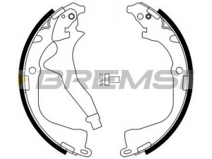 BREMSI GF0561 stabdžių trinkelių komplektas
60749883, 34211154385, 423804, 423805