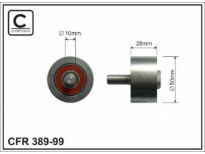 CAFFARO 389-99 kreipiantysis skriemulys, paskirstymo diržas
