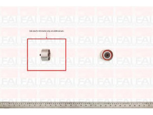 FAI AutoParts T1164 kreipiantysis skriemulys, paskirstymo diržas 
 Diržinė pavara -> Paskirstymo diržas/komplektas -> Laisvasis/kreipiamasis skriemulys
24810-27000, 24810-27200, 24810-27250