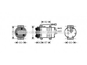 AVA QUALITY COOLING JRK044 kompresorius, oro kondicionierius 
 Oro kondicionavimas -> Kompresorius/dalys
MHC7300AA