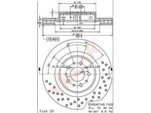 VILLAR 628.1955 stabdžių diskas 
 Dviratė transporto priemonės -> Stabdžių sistema -> Stabdžių diskai / priedai
169765