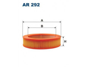 FILTRON AR292 oro filtras 
 Techninės priežiūros dalys -> Techninės priežiūros intervalai
312, IIM95, 01EFA079, PC1028, PC86