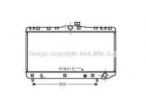 AVA QUALITY COOLING TOA2181 radiatorius, variklio aušinimas 
 Aušinimo sistema -> Radiatorius/alyvos aušintuvas -> Radiatorius/dalys
1640064630, 1640064631, 1640064650