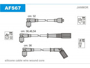 JANMOR AFS67 uždegimo laido komplektas 
 Kibirkšties / kaitinamasis uždegimas -> Uždegimo laidai/jungtys
7643368