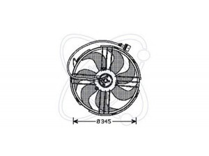 ELECTRO AUTO 32VB013 ventiliatorius, radiatoriaus
6N0959453N, 6N0959453P