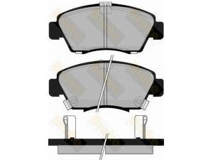 Brake ENGINEERING PA745 stabdžių trinkelių rinkinys, diskinis stabdys 
 Techninės priežiūros dalys -> Papildomas remontas
04650SAA900, 06450S2G000, 06450S2GJ00