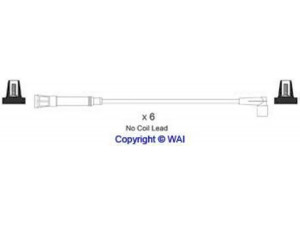 WAIglobal SL190 uždegimo laido komplektas