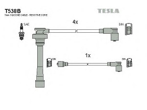 TESLA T538B uždegimo laido komplektas 
 Kibirkšties / kaitinamasis uždegimas -> Uždegimo laidai/jungtys
MD973163, MD975309